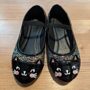 Cutest Kitty Sparkle Shoes 😺🖤